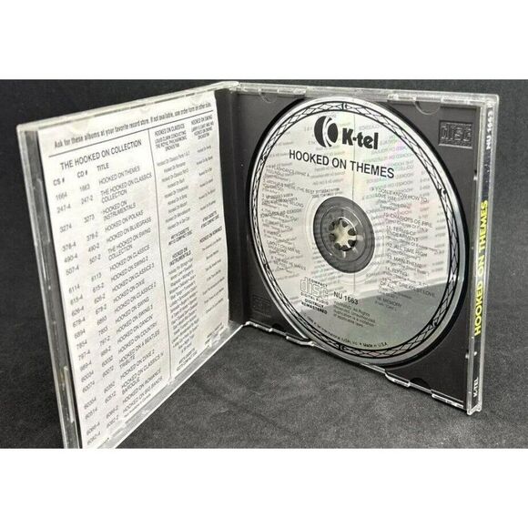 Hooked on Themes by Various Artists (CD, 1988, K-Tel Distribution) - Picture 2 of 4